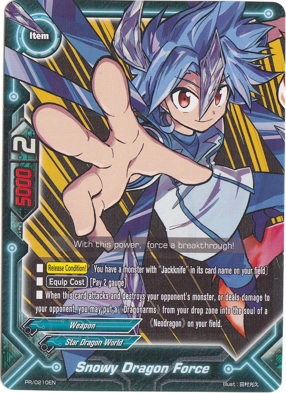 Snowy Dragon Force (210) [PR] - Future Card BuddyFight Single