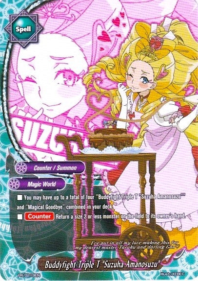 Buddyfight Triple T ’Suzuha Amanosuzu’ (219) [PR] - Future Card BuddyFight Single