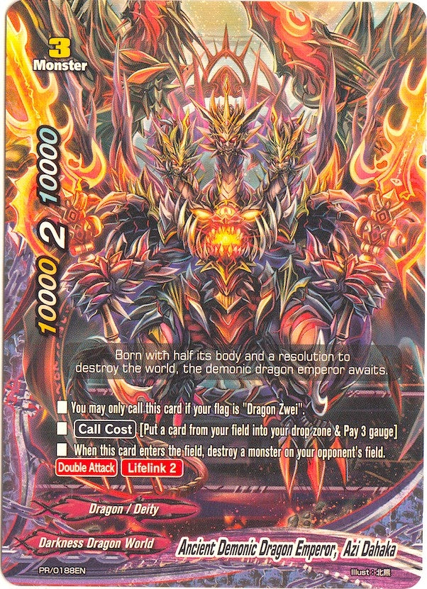 Ancient Demonic Dragon Emperor Azi Dahaka (188) [PR] - Future Card BuddyFight Single