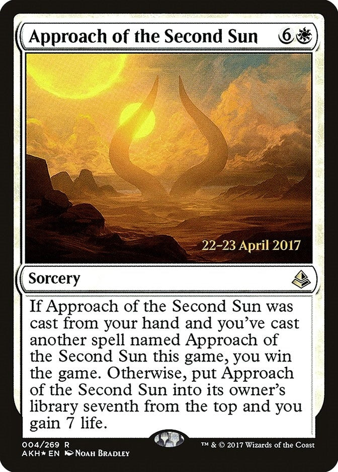 Approach of the Second Sun (4) [PRE] - MTG Single