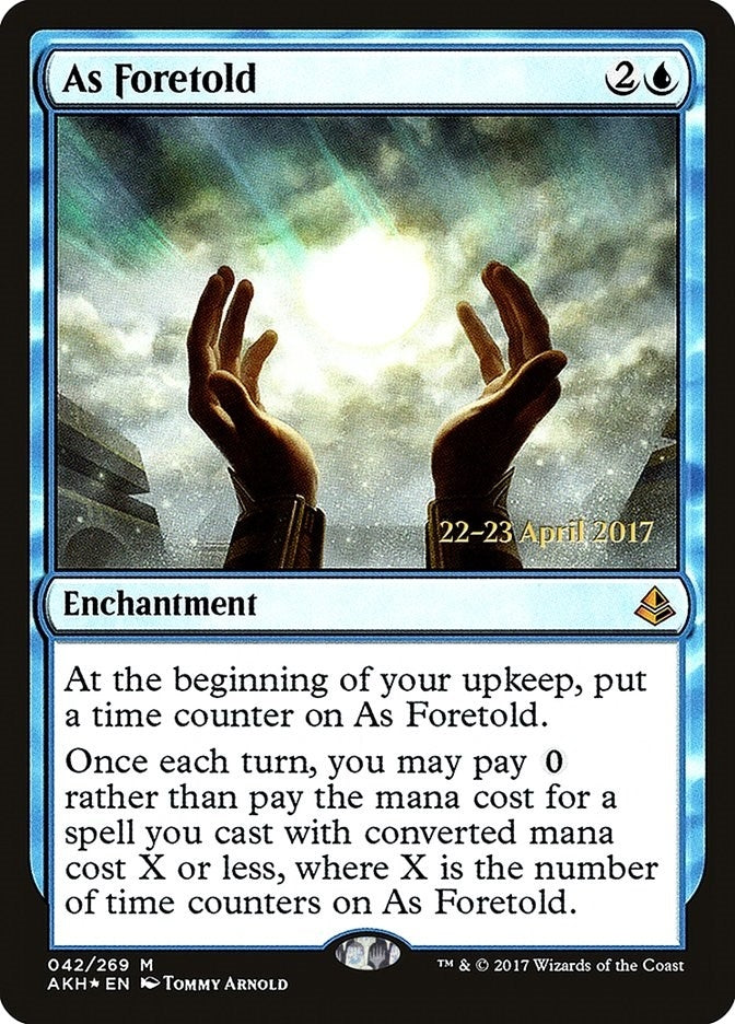 As Foretold (42) [PRE] - MTG Single