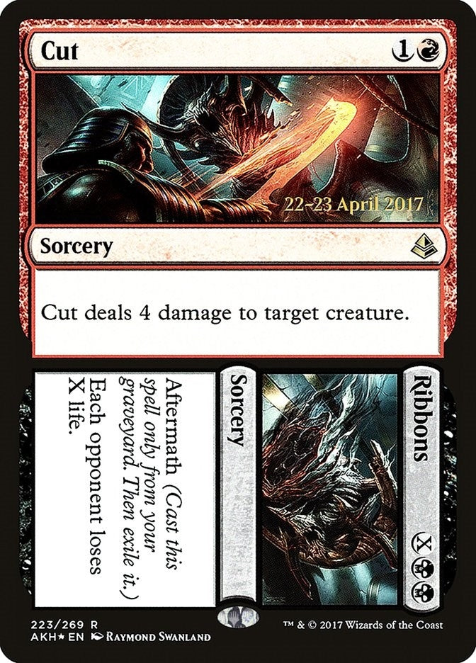 Cut // Ribbons (223) [PRE] - MTG Single