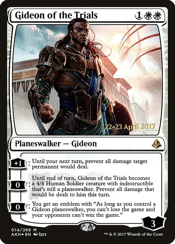 Gideon of the Trials (14) [PRE] - MTG Single