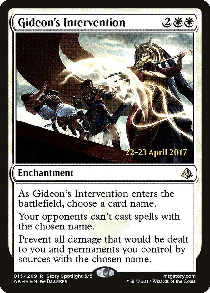 Gideon’s Intervention (15) [PRE] - MTG Single