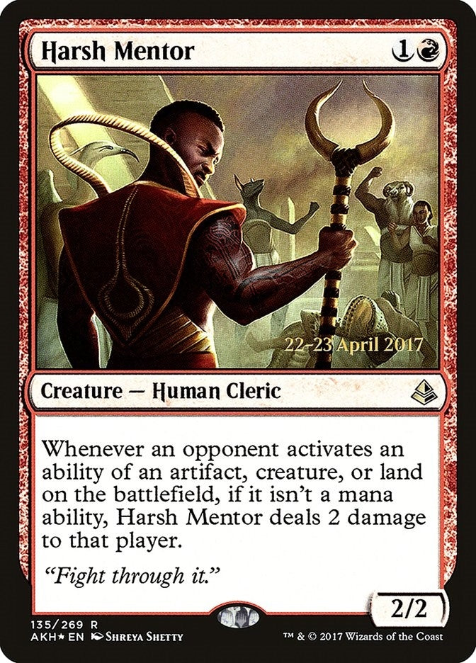 Harsh Mentor (135) [PRE] - MTG Single