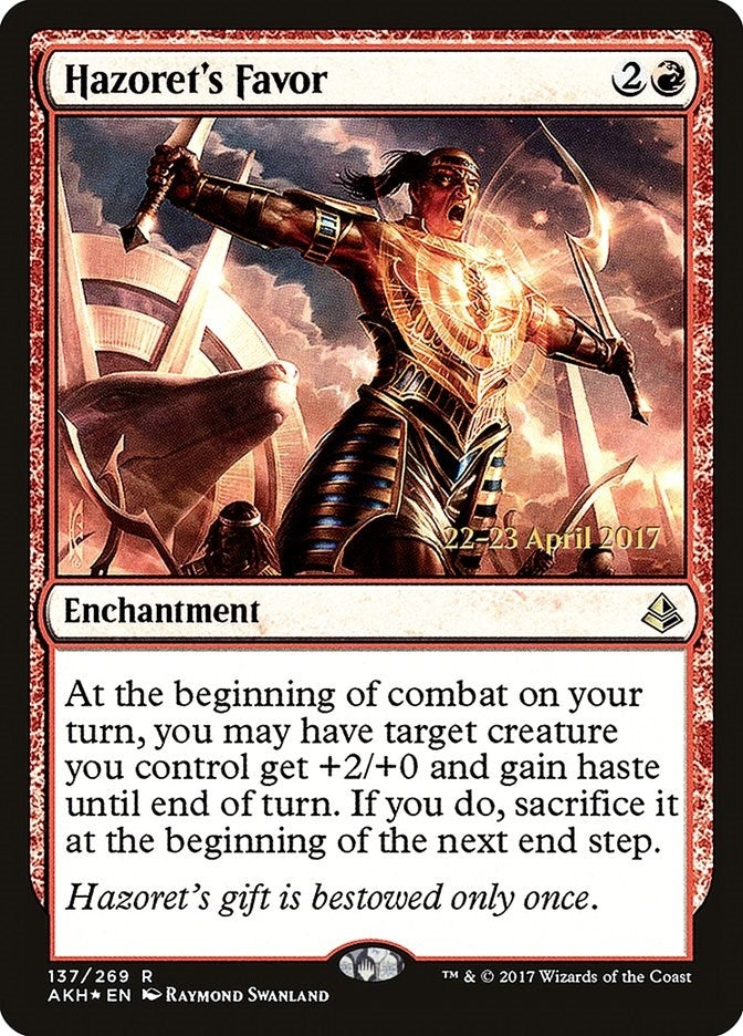 Hazoret’s Favor (137) [PRE] - MTG Single