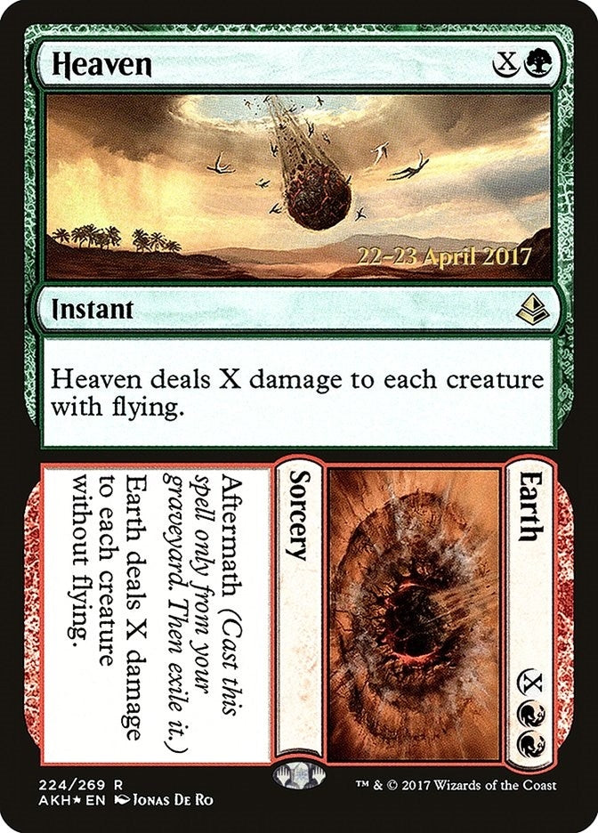 Heaven // Earth (224) [PRE] - MTG Single
