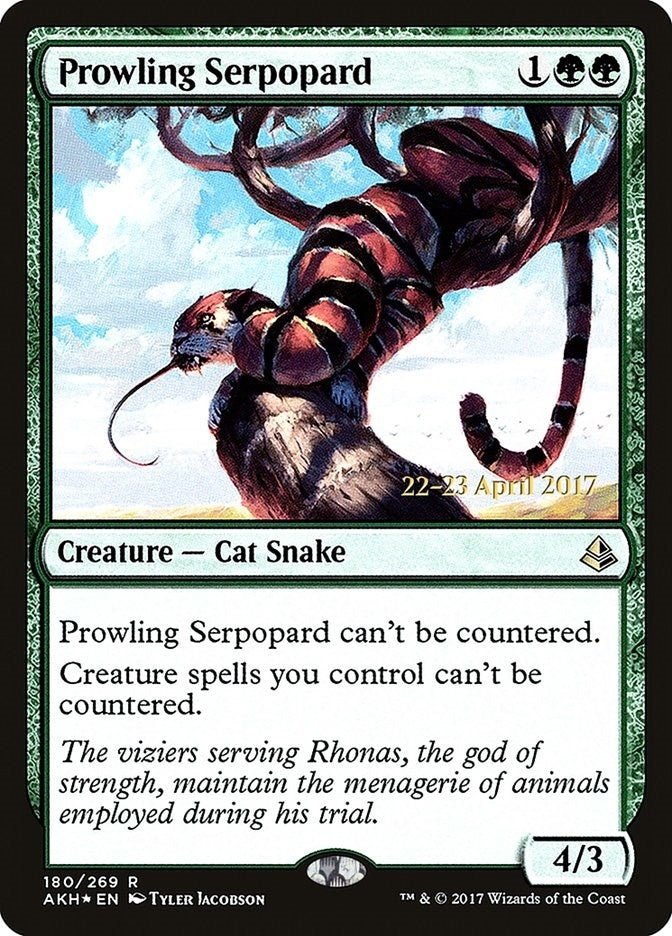 Prowling Serpopard (180) [PRE] - MTG Single
