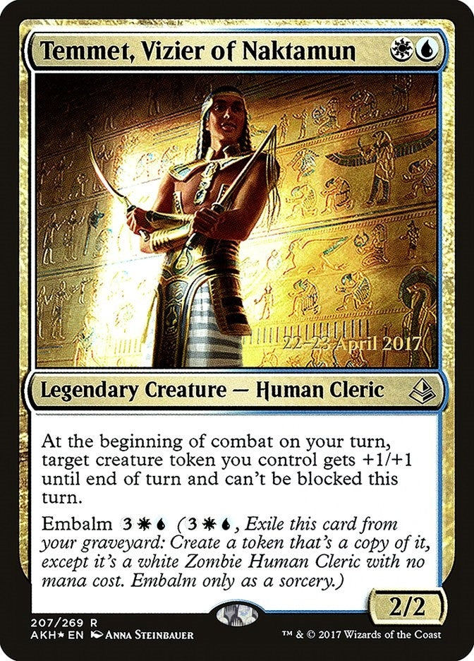 Temmet Vizier of Naktamun (207) [PRE] - MTG Single