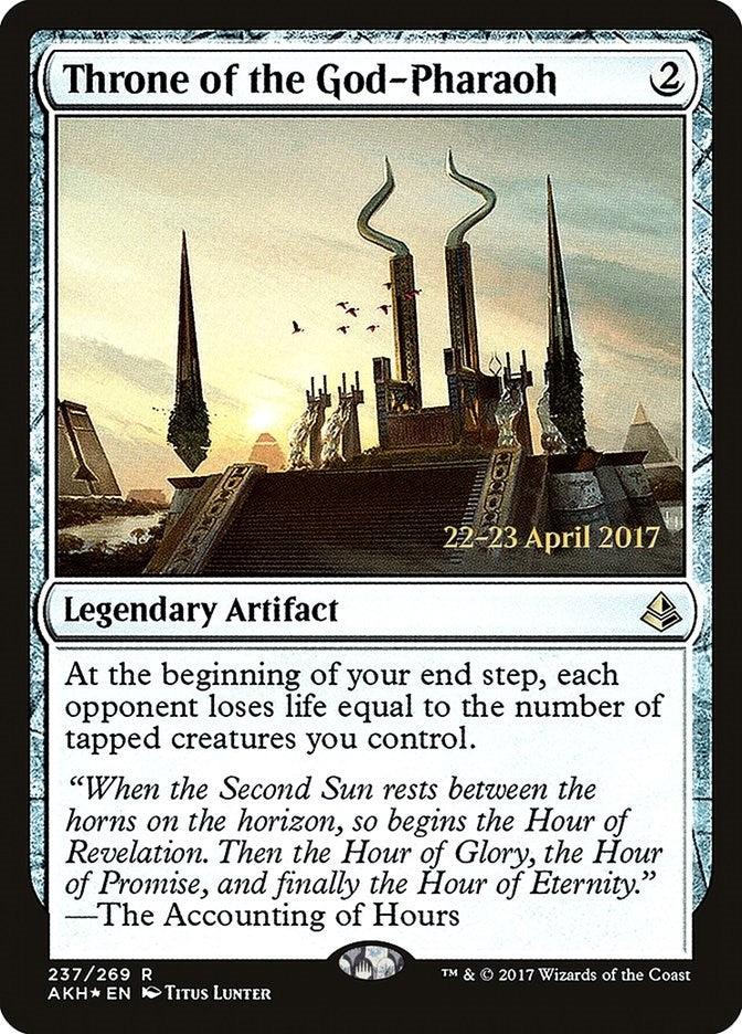 Throne of the God-Pharaoh (237) [PRE] - MTG Single