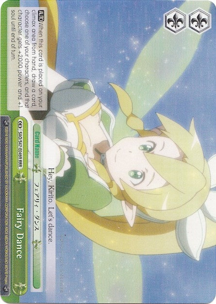 Fairy Dance (RRR) (47049) [SAO/S47] - Weiss Schwarz Single