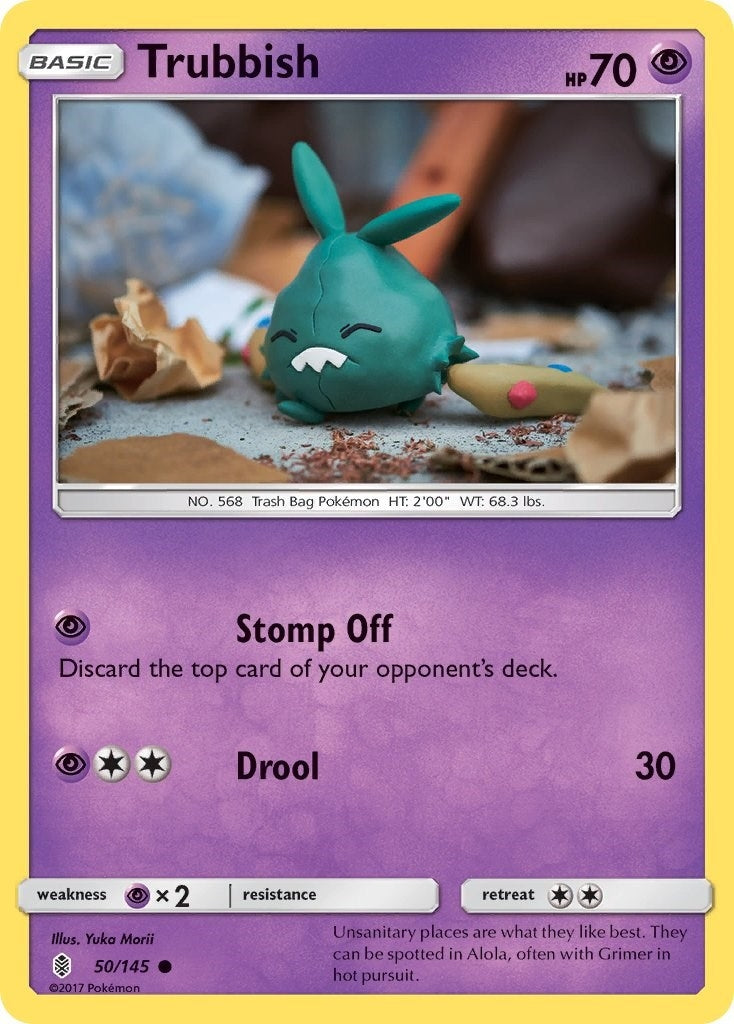 Image for Trubbish (50/145) (SM - Guardians Rising) - Pokemon
