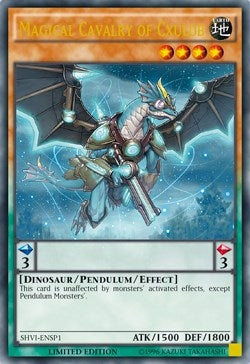 Magical Cavalry of Cxulub (SHVI-ENSP1) (1) (SHVI) - YuGiOh Single