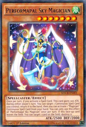 Performapal Sky Magician (1) (MACR) - YuGiOh Single