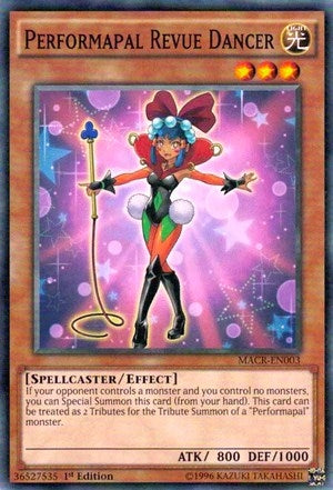 Performapal Revue Dancer (3) (MACR) - YuGiOh Single