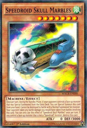 Speedroid Skull Marbles (6) (MACR) - YuGiOh Single