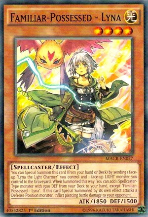 Familiar-Possessed - Lyna (37) (MACR) - YuGiOh Single