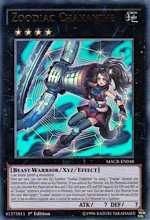 Zoodiac Chakanine (48) (MACR) - YuGiOh Single