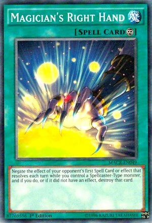 Magician’s Right Hand (49) (MACR) - YuGiOh Single