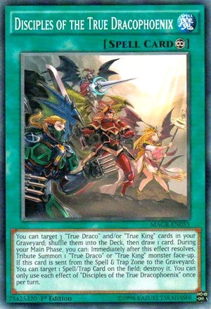 Disciples of the True Dracophoenix (55) (MACR) - YuGiOh Single
