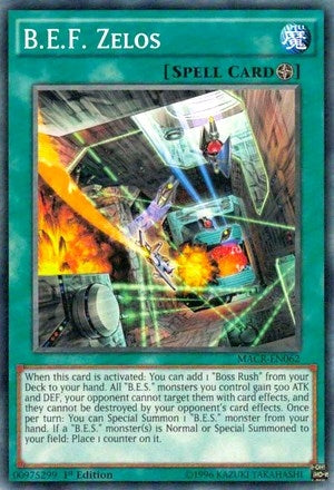 B.E.F. Zelos (62) (MACR) - YuGiOh Single