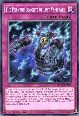 The Phantom Knights of Lost Vambrace (66) (MACR) - YuGiOh Single