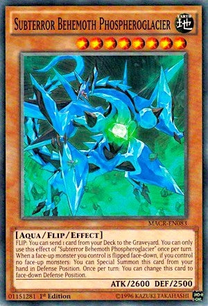 Subterror Behemoth Phospheroglacier (83) (MACR) - YuGiOh Single