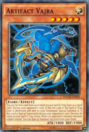 Artifact Vajra (94) (MACR) - YuGiOh Single