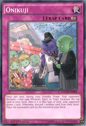 Onikuji (99) (MACR) - YuGiOh Single