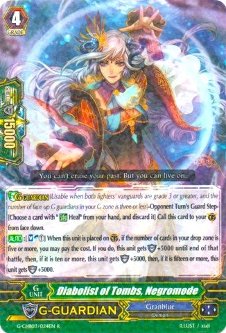 Diabolist of Tombs Negromode (3024) [G-CHB03] - Cardfight Vanguard Single