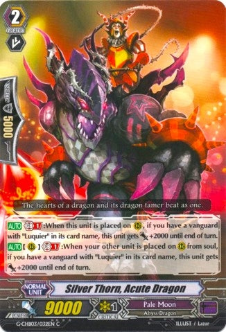Silver Thorn Acute Dragon (3032) [G-CHB03] - Cardfight Vanguard Single