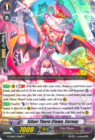 Silver Thorn Clown Cernay (3036) [G-CHB03] - Cardfight Vanguard Single