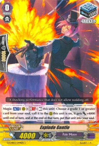 Explode Gentle (3044) [G-CHB03] - Cardfight Vanguard Single
