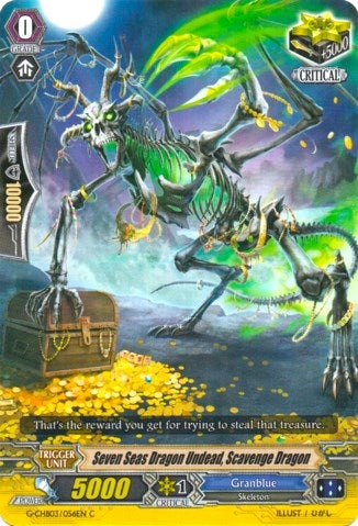 Seven Seas Dragon Undead Scavenge Dragon (3056) [G-CHB03] - Cardfight Vanguard Single