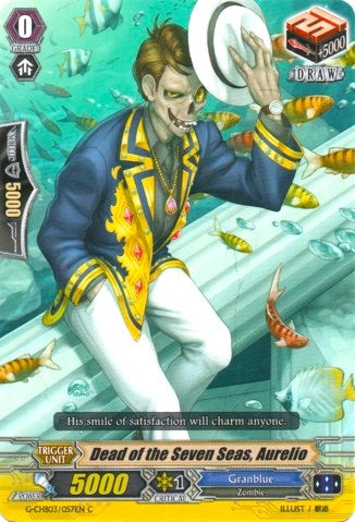 Dead of the Seven Seas Aurelio (3057) [G-CHB03] - Cardfight Vanguard Single