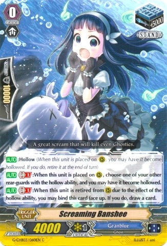 Screaming Banshee (3060) [G-CHB03] - Cardfight Vanguard Single