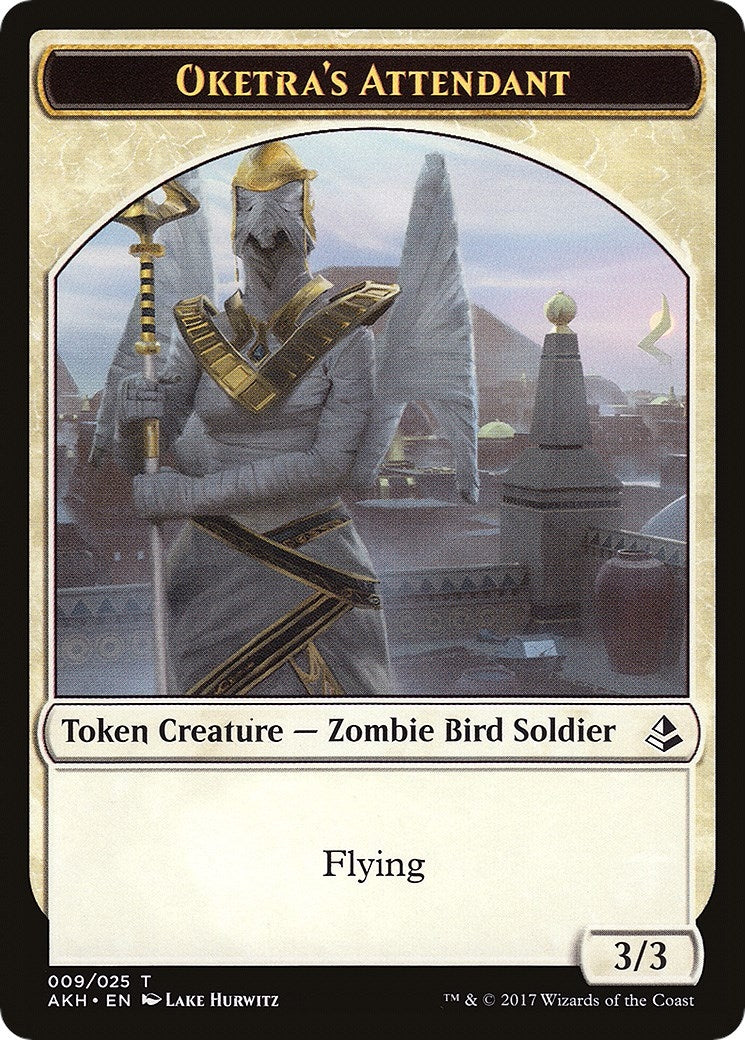 Oketra’s Attendant // Beast Token (0) [AKH] - MTG Single