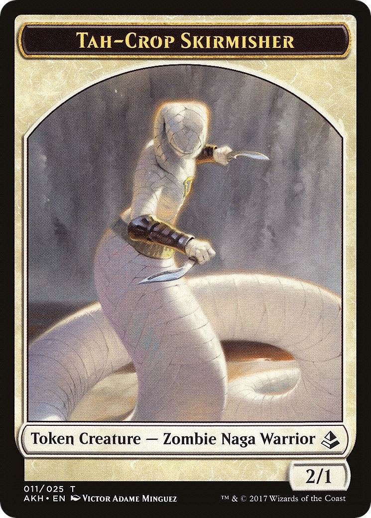 Tah-Crop Skirmisher // Cat Double-Sided Token (0) [AKH] - MTG Single
