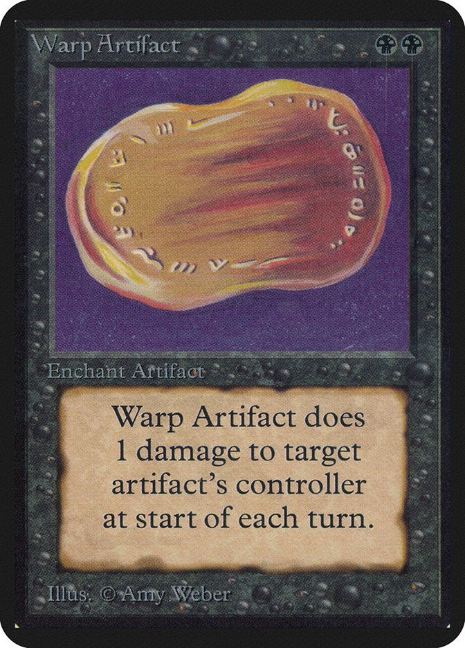 Warp Artifact [LEA] - MTG Single