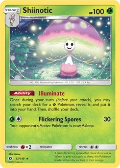 Image for Shiinotic - 17/149 (SM Base Set) (017/149) (Deck Exclusives) - Pokemon