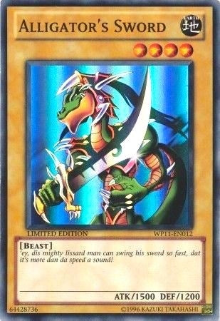 Alligator’s Sword (11012) (WP11) - YuGiOh Single
