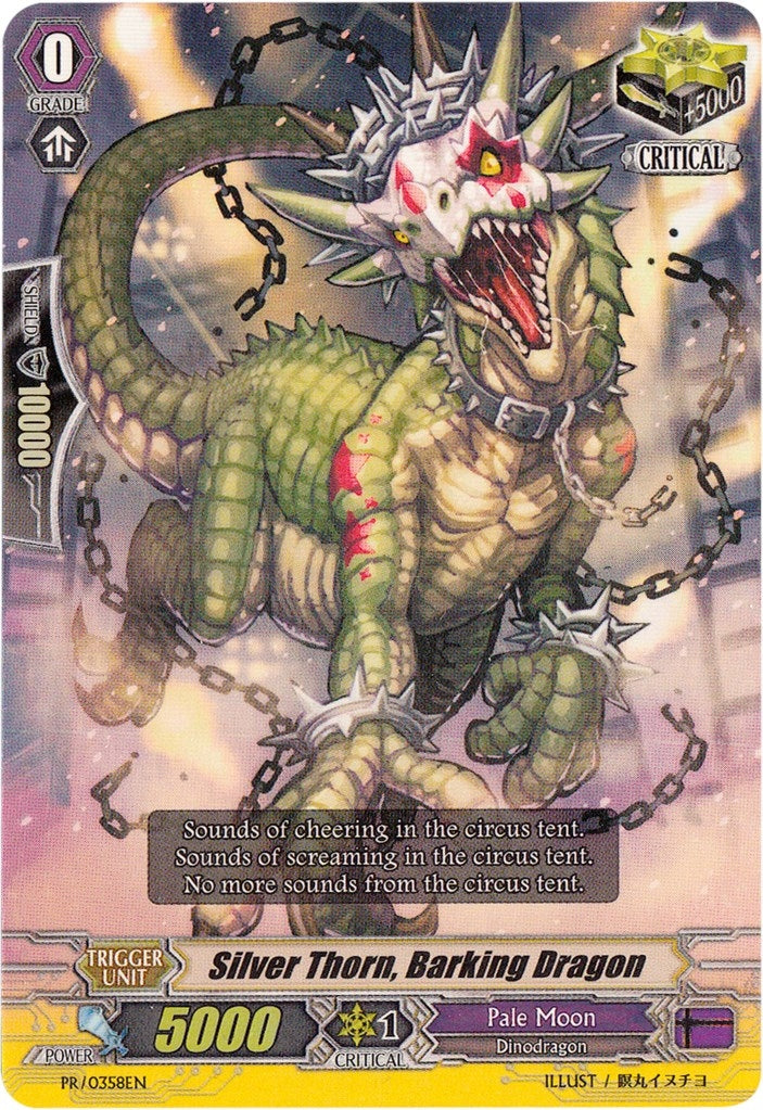 Silver Thorn Barking Dragon (358) [PR] - Cardfight Vanguard Single