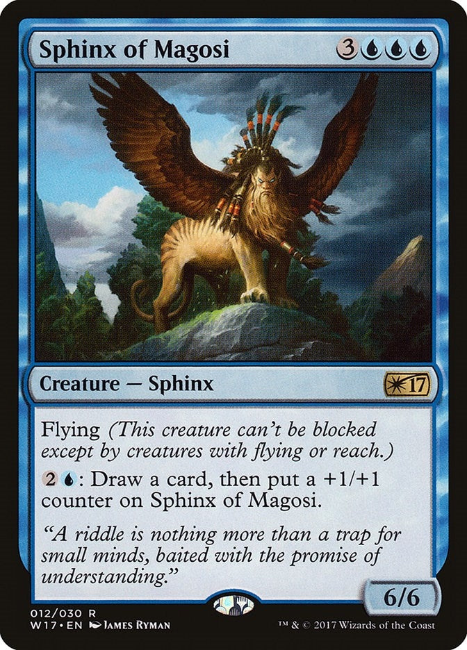 Sphinx of Magosi (12) [W17] - MTG Single