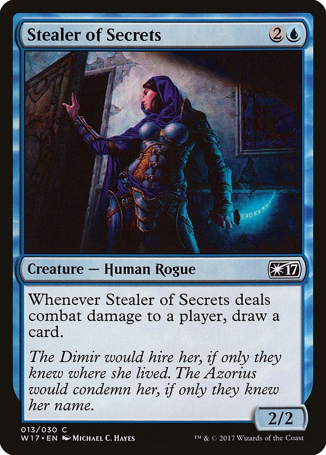 Stealer of Secrets (13) [W17] - MTG Single