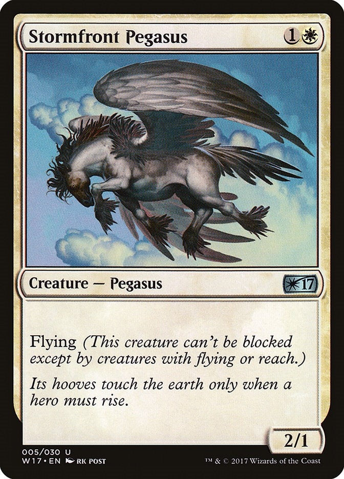 Stormfront Pegasus (5) [W17] - MTG Single