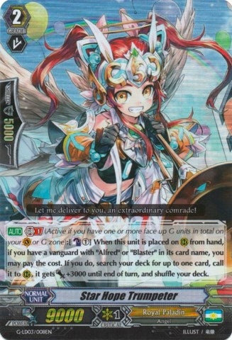 Star Hope Trumpeter (RRR Foil) (3008) [G-LD03] - Cardfight Vanguard Single
