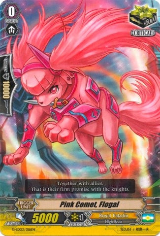 Pink Comet Flogal (3016) [G-LD03] - Cardfight Vanguard Single