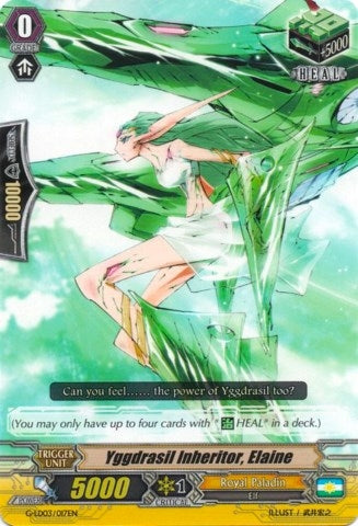 Yggdrasil Inheritor Elaine (3017) [G-LD03] - Cardfight Vanguard Single