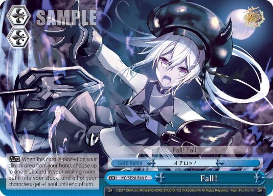 Fall! (Parallel Foil) (2848) [KC/SE28] - Weiss Schwarz Single