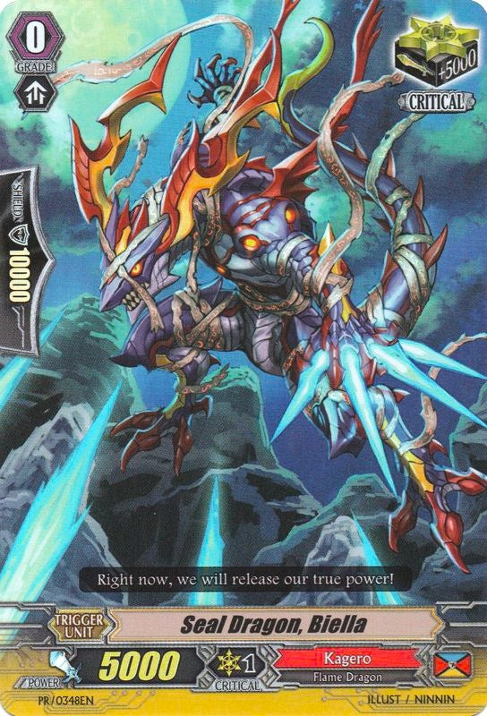 Seal Dragon Biella (348) [PR] - Cardfight Vanguard Single